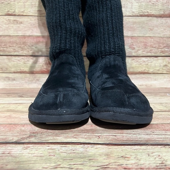 Ugg Boots Black Suburd Winter Boots - Picture 7 of 9